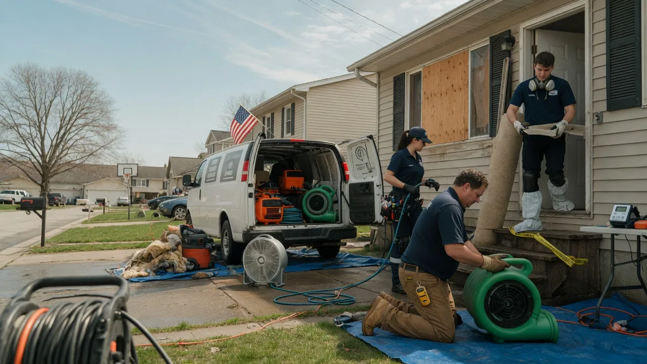 Water Damage Restoration in Bowling Green, IN near me